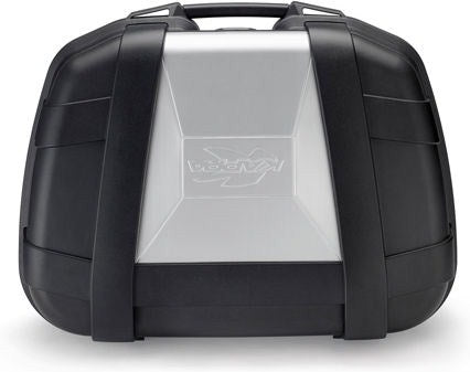 Kappa Top-case, capacity 52 ltr, equipped with silver cover on top-shell | KGR52