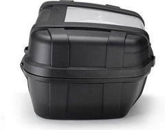 Kappa Top-case, capacity 52 ltr, equipped with silver cover on top-shell | KGR52