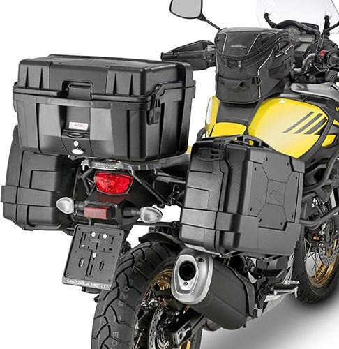 Kappa Top-case black line, capacity 52 ltr, equipped with black cover on top-shell | KGR52N