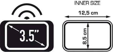 Kappa Smart phone / GPS holder for handlebar mounting | KS952B