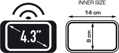 Kappa Smart phone / GPS holder for handlebar mounting | KS953B