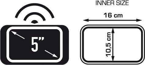 Kappa Smart phone / GPS holder for handlebar mounting | KS954B