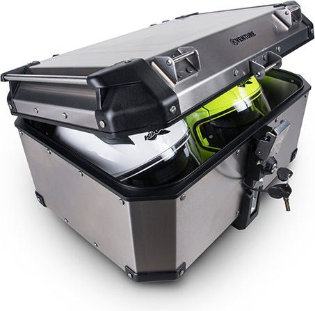 Kappa MONOKEY® top-case capacity 58 ltr in 1.5mm thick natural aluminium | KVE58A