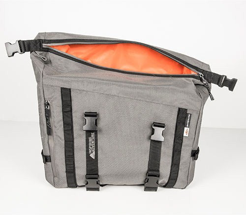 Kappa Pair of side bags, Grey | RA316