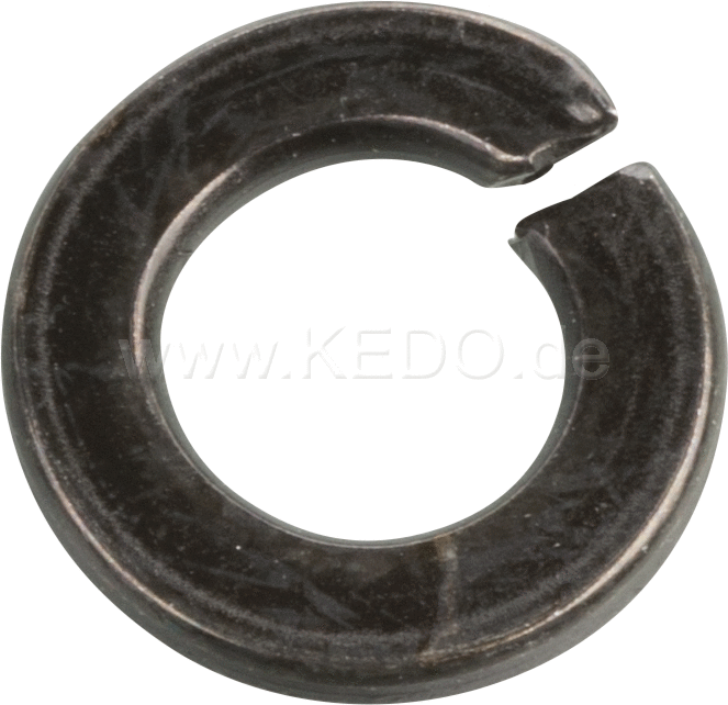 Kedo B6 Spring Washer, Black Zinc Plated | 012706000S