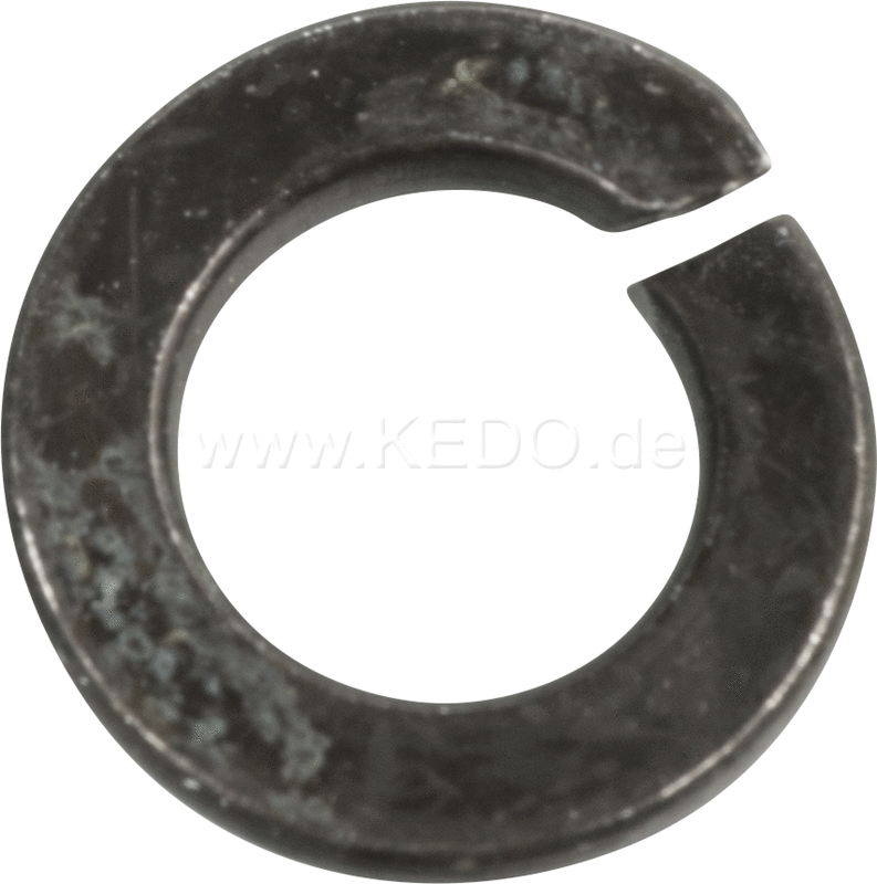Kedo B8 Spring Washer, Black Zinc Plated | 012708000S
