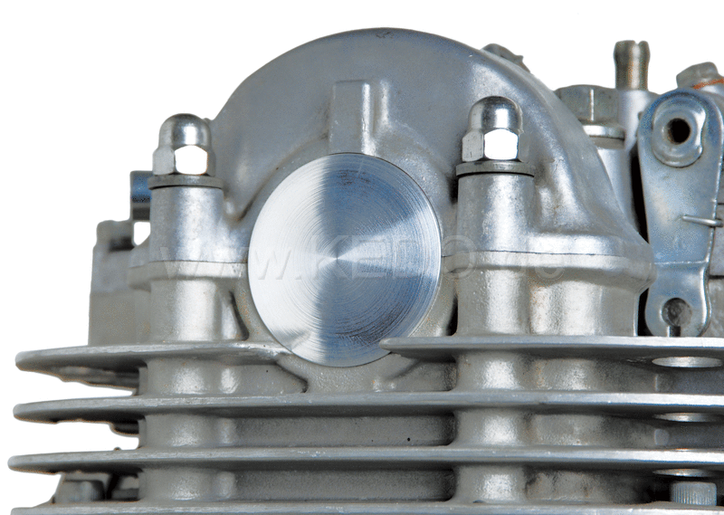 Kedo dummy plug for TDC Viewer, 'Classic' type, Domed, aluminum | 20046