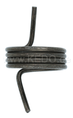 Kedo Spring footpeg, Right, OEM reference # 90508-26276 | 21026