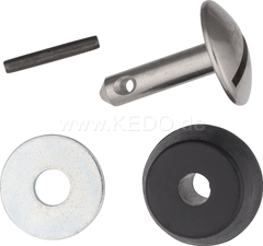 Kedo Stainless Steel Locking Pin for Side Cover incl Small Parts, Complete | 21288