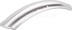 Kedo aluminum front fenders 'Shorty' for 19 ", blank, including brushed aluminum brackets. | 22067