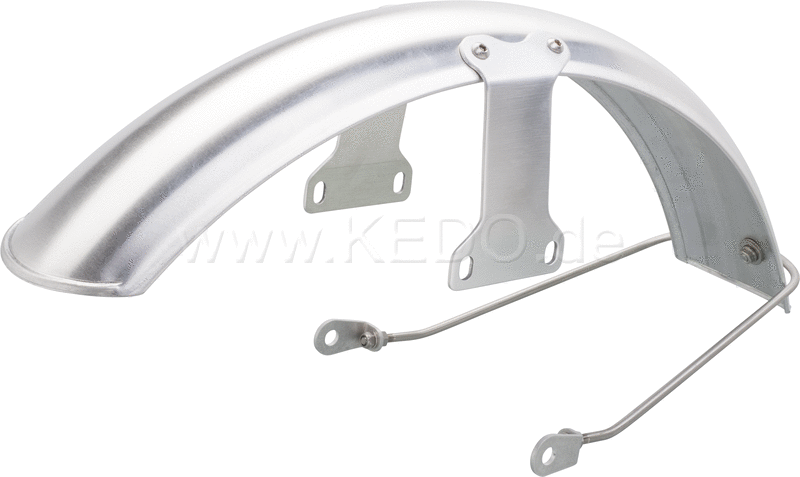 Kedo 18 "aluminum front fenders 'Long' Suitable for Double Disc Brake. | 22098