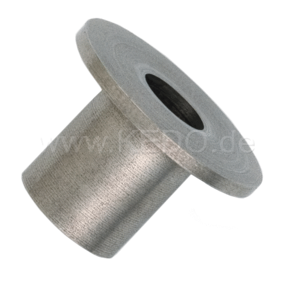 Kedo Bushing, 1 Piece (E.G. XT500 Rear Fender / Front Mounting Spot, airbox, Battery Case), Stainless Steel, OEM reference # 90387 to 07391 | 22308