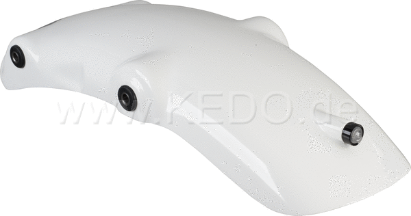 Kedo Rear Fender 'Bronco', GRP, undrilled, with integrated bracket for LED tail light 63019/63011, license plate bracket see item 62017 | 22418