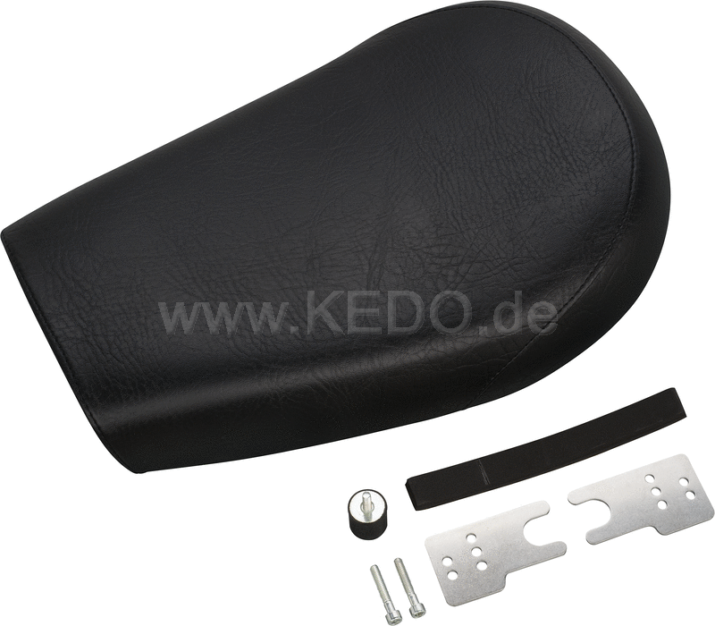 Kedo solo seat, ready-to-mount, black. | 22527