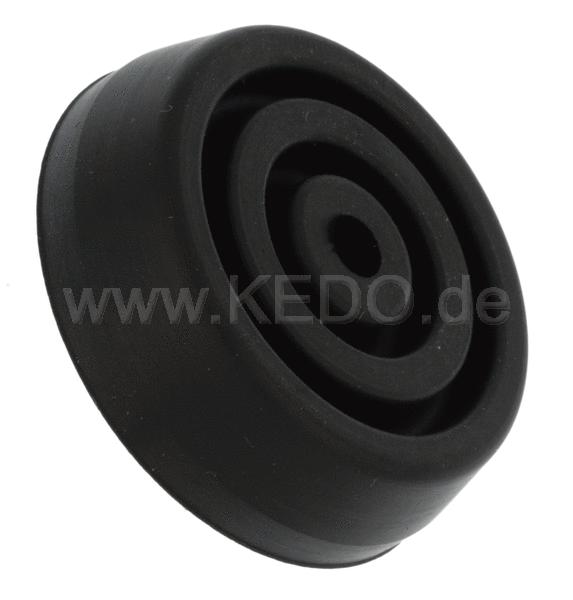 Kedo Rubber Damper between seat and rear fender, round, 1 Piece (OEM Reference # 1L9-24741-00) | 23215