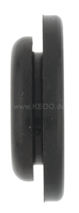 Kedo Rubber Damper Side Cover (Oval), approx. 11x28x8.5mm, OEM Reference # 90480-01401 | 27143