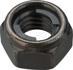 Kedo Nut M8, self-locking, black galvanized (metal lock) | 28073RP