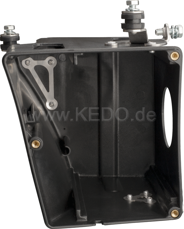 Kedo Mounting Set for Air Filter Box Item 28621 (mounting brackets outside / inside, rubber dampers, screws, etc.) | 28932