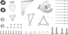 Kedo Mounting Set for Air Filter Box Item 28621 (mounting brackets outside / inside, rubber dampers, screws, etc.) | 28932