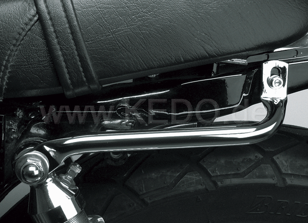 Kedo Classic Solo grave Handle 'Mini', Chrome Plated (one-sided, left), 1 piece, OEM Reference # 2J2-21165-00 | 29000