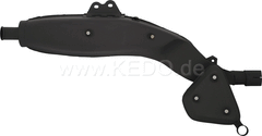 Kedo Replica Silencer, Stainless Steel with Heat Resistant Black Coating (OEM Shape, WITHOUT Heat Shields) | 29151