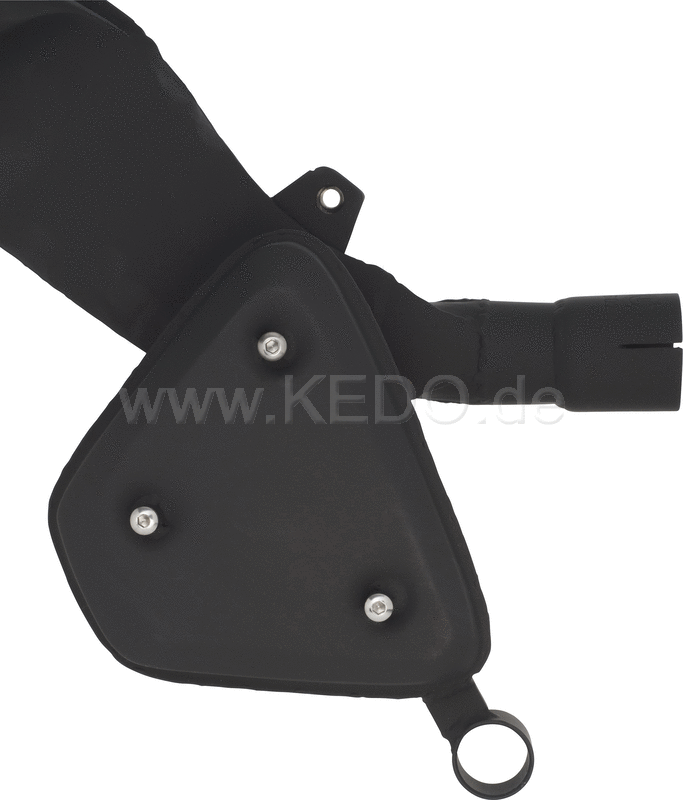 Kedo Replica Silencer, Stainless Steel with Heat Resistant Black Coating (OEM Shape, WITHOUT Heat Shields) | 29152
