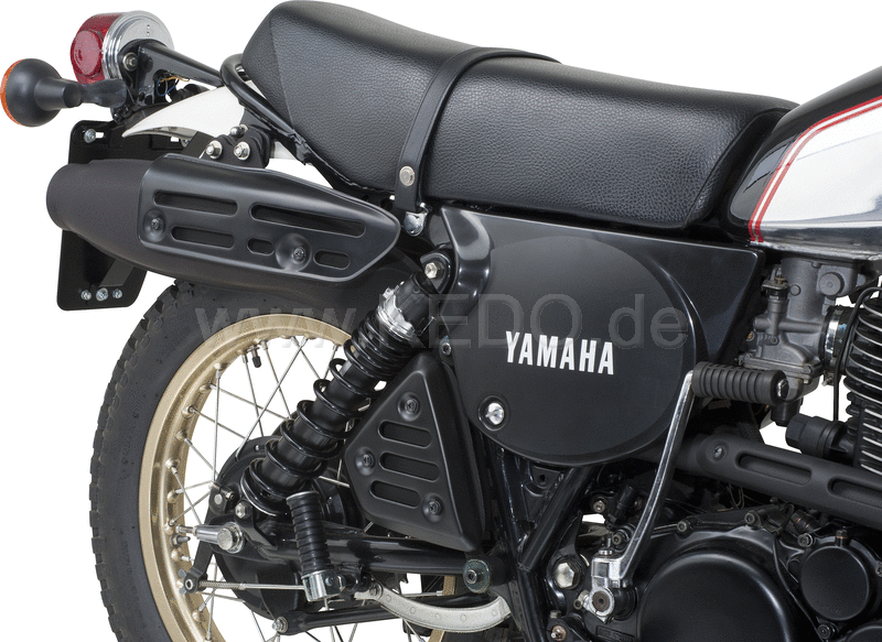 Kedo Replica Silencer, Stainless Steel with Heat Resistant Black Coating (OEM Shape, WITHOUT Heat Shields) | 29152