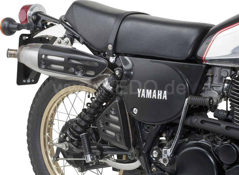 Kedo Replica Silencer, Stainless Steel, Not Treated, with mounting spots for Heat Shields (OEM Shape, Heat Shields not included) | 29170R