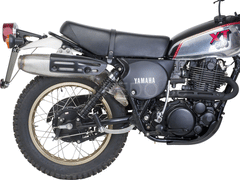 Kedo Replica Silencer, Stainless Steel, Not Treated, with mounting spots for Heat Shields (OEM Shape, Heat Shields not included) | 29171R