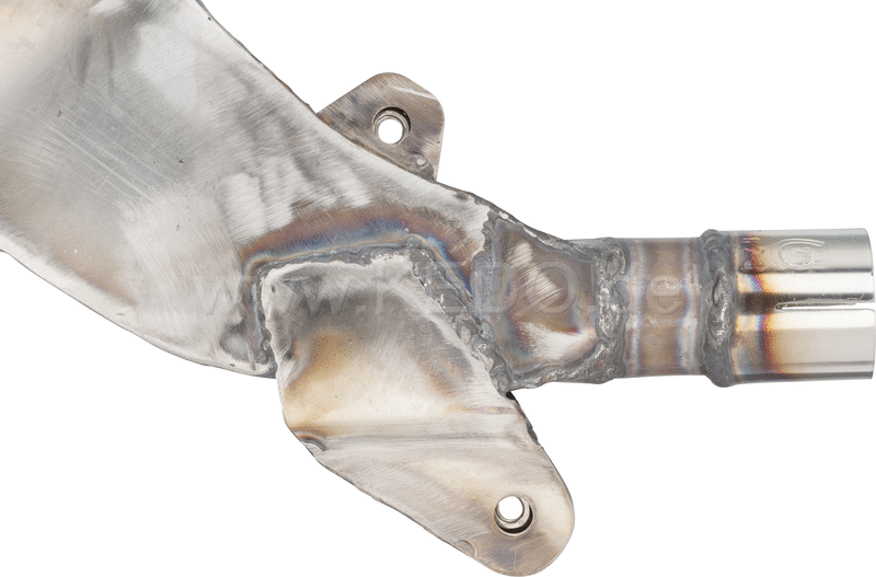 Kedo Replica Silencer, Stainless Steel, Not Treated, with mounting spots for Heat Shields (OEM Shape, Heat Shields not included) | 29171R