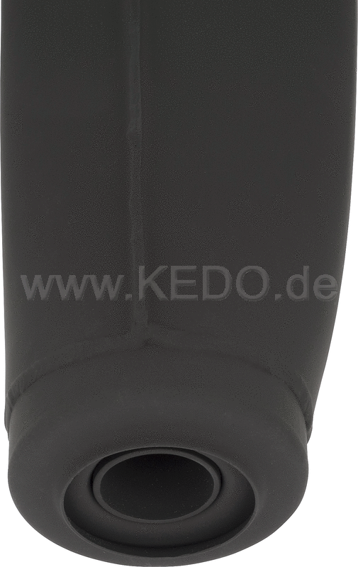 Kedo Replica Silencer, Stainless Steel with Heat Resistant Black Coating (OEM Shape, WITHOUT Heat Shields) | 29175