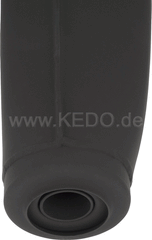 Kedo Replica Silencer, Stainless Steel with Heat Resistant Black Coating (OEM Shape, WITHOUT Heat Shields) | 29175