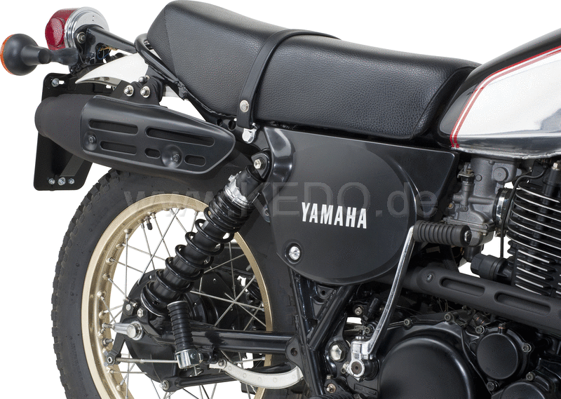 Kedo Replica Silencer, Stainless Steel with Heat Resistant Black Coating (OEM Shape, WITHOUT Heat Shields) | 29175