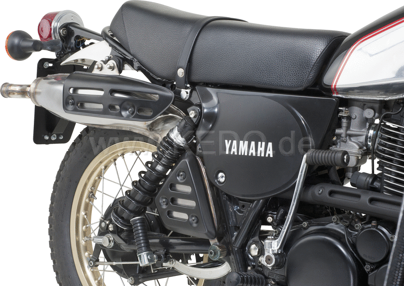 Kedo Replica Silencer, Stainless Steel, Not Treated, with mounting spots for Heat Shields (OEM Shape, Heat Shields not included) | 29200R