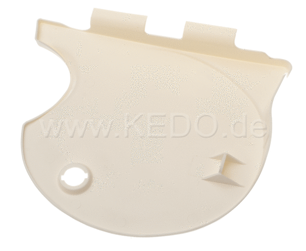 Kedo Replica Side Cover, Left, White (without Decal) (OEM Reference # 1E6-21711-00) | 29299