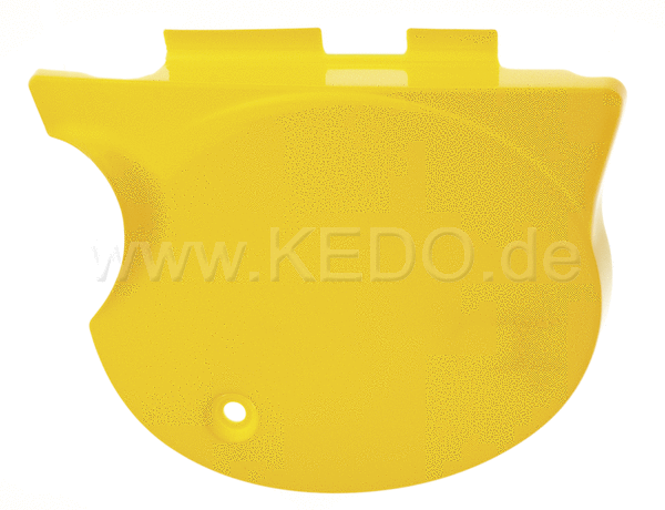 Kedo Replica Side Cover, right, 'Competition Yellow' (without decal), OEM reference # 1T1-21721-10 | 29307