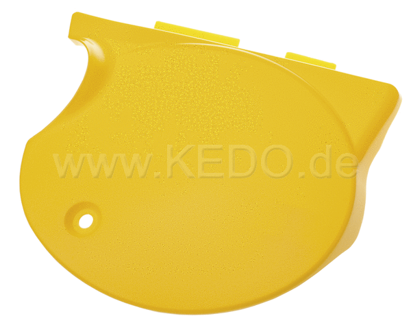 Kedo Replica Side Cover, right, 'Competition Yellow' (without decal), OEM reference # 1T1-21721-10 | 29307