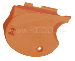 Kedo Replica Side Cover, right, 'El Toro Orange' (without decal), OEM reference # 1T1-21721-00 | 29309