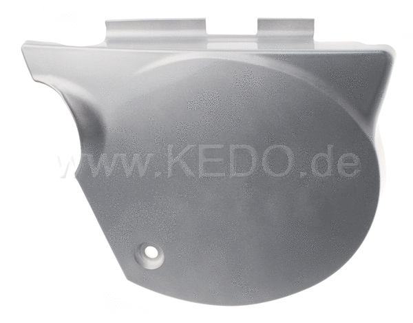 Kedo Replica Side Cover, Right, 'Crystal Silver', painted, without Decal, OEM Reference # 2H0-21721-00-20 | 29311