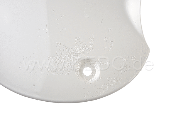 Kedo Replica Side Cover, left, white (without decal), OEM reference # 583-21711-00 | 29313