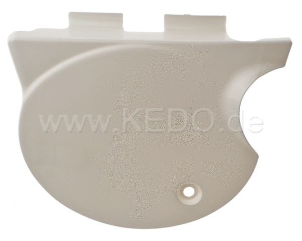 Kedo Replica Side Cover, left, white (without decal), OEM reference # 583-21711-00 | 29313