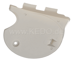 Kedo Replica Side Cover, left, white (without decal), OEM reference # 583-21711-00 | 29313
