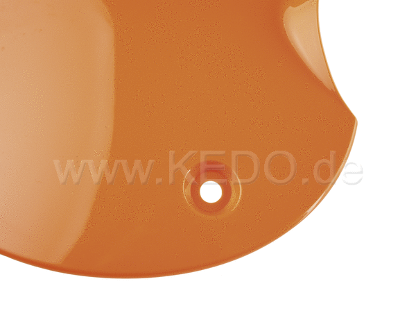 Kedo Replica Side Cover, left, 'El Toro Orange' (without decal), OEM reference # 1G1-21711-00 | 29314