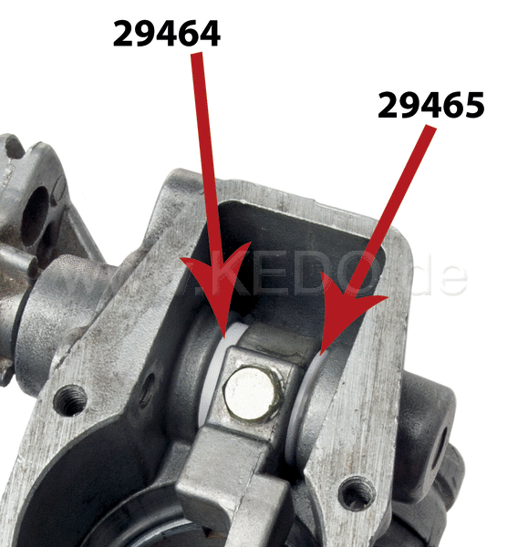 Kedo Plastic Spacer 2.3mm, Shaft Throttle Lever | 29464