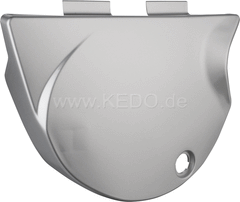 Kedo Replica Side Cover, left 'Crystal Silver', painted, without decal | 29494