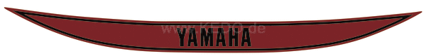 Kedo Rear Fairing Decal (Replica) 1979/1, Red / Black Lettering / Red Edging | 29552