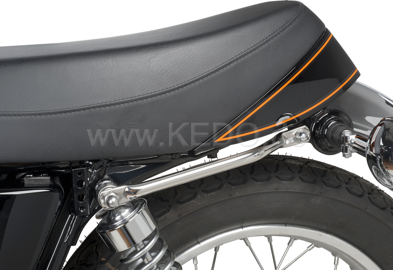 Kedo Solo grave Handle 'Straight', Suitable for LH / RH, Polished Stainless Steel, 1 Piece | 29564