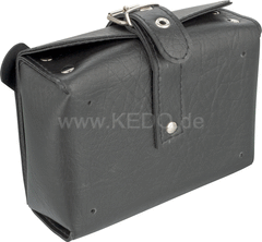 Kedo Rear Fender Bag 'Brema' style, Black (Synthetic Leather) | 30043