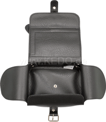 Kedo Rear Fender Bag 'Brema' style, Black (Synthetic Leather) | 30043