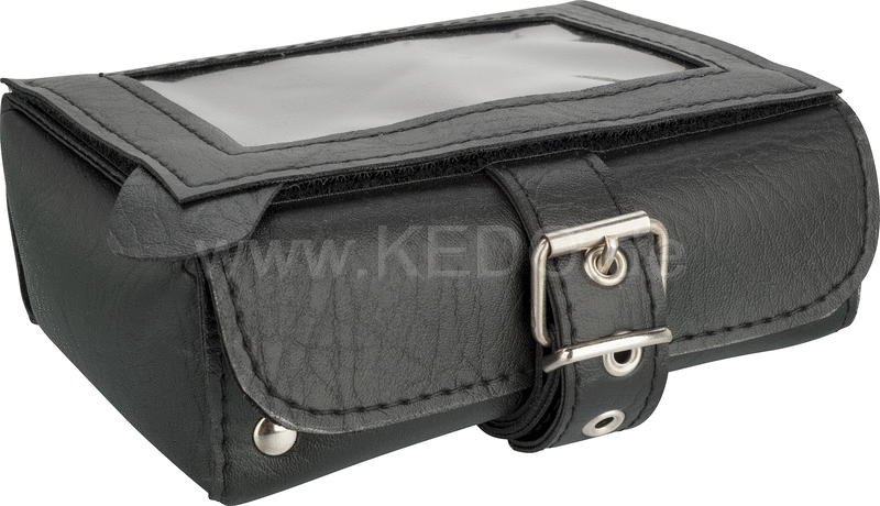 Kedo Rear Fender Bag 'Brema' style, Black (Synthetic Leather) | 30043